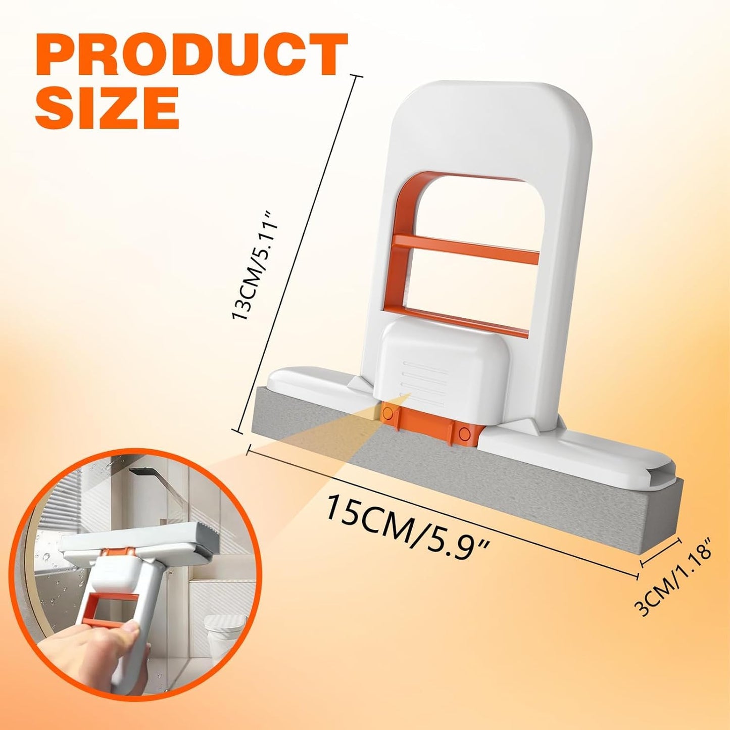 Mini ProClin™ 🧼Mini Foldable All Rounder Mop | Mop for Wet & Dry (FREE 2 Crevice Cleaning Brush)