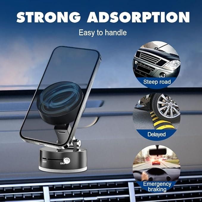 The Vacuum Magnetic Suction Phone Holder