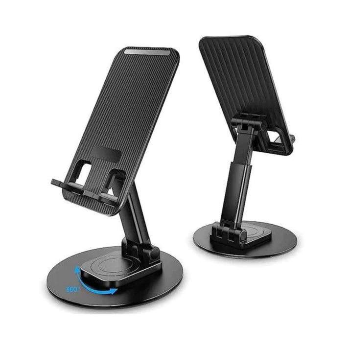 Premium Aluminum Mobile Stand and Tablet With (360° Rotation) | 2026 Metal Design
