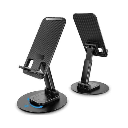 Premium Aluminum Mobile Stand and Tablet With (360° Rotation) | 2026 Metal Design