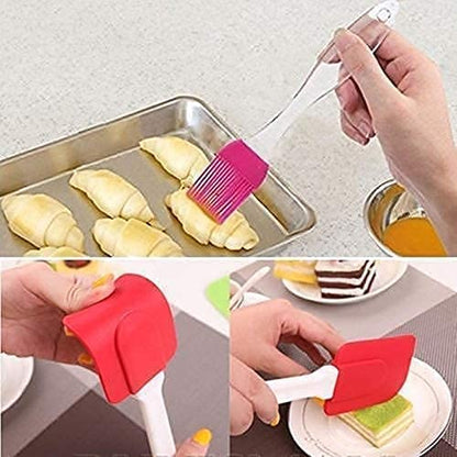 6 Pcs Air Fryer Silicone Reusable Baking Tray  |🔥 Brush-Spatula FREE GIFT🔥