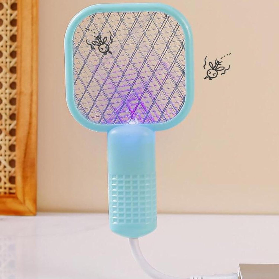 Electric Mosquito Killer Bat – USB & UV Light | Portable & Easy to use