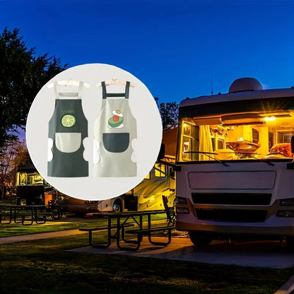 ArtApron™ Kitchen Apron with Front Pocket, Asthetic Design, Waterproof BUY 1 GET 1 FREE