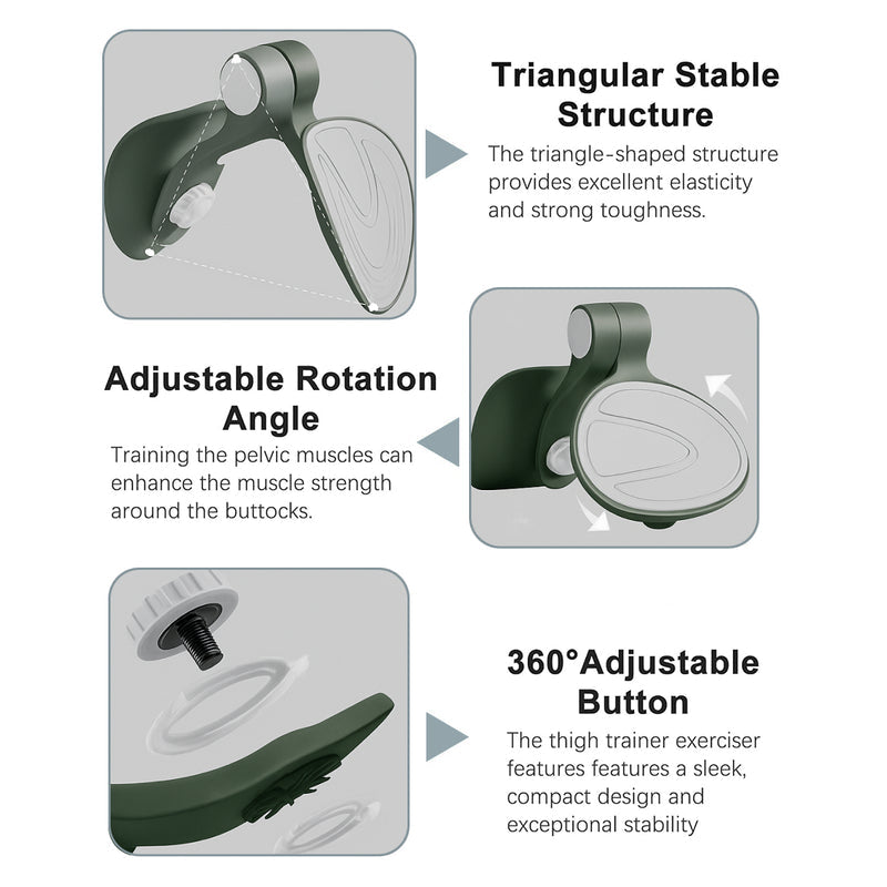Hip & Pelvis Trainer – Thigh Toner - Fitness Equipment