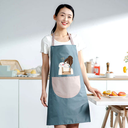ArtApron™ Kitchen Apron with Front Pocket, Asthetic Design, Waterproof BUY 1 GET 1 FREE