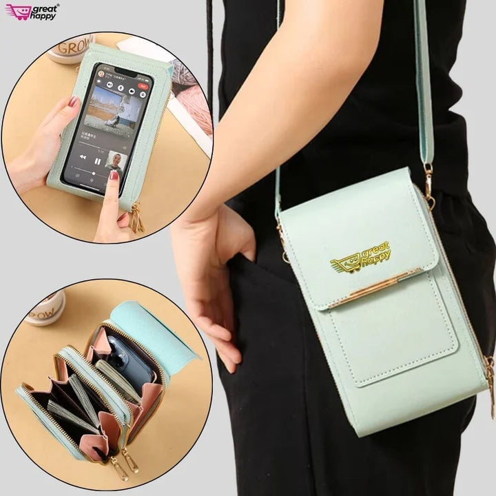 Premium Touch Screen Women's Bag ( Anti-theft RFID Protection ) | 2026 Trend Setter Sling Bag