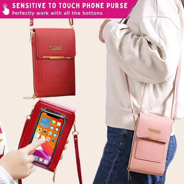 Premium Touch Screen Women's Bag ( Anti-theft RFID Protection ) | 2026 Trend Setter Sling Bag