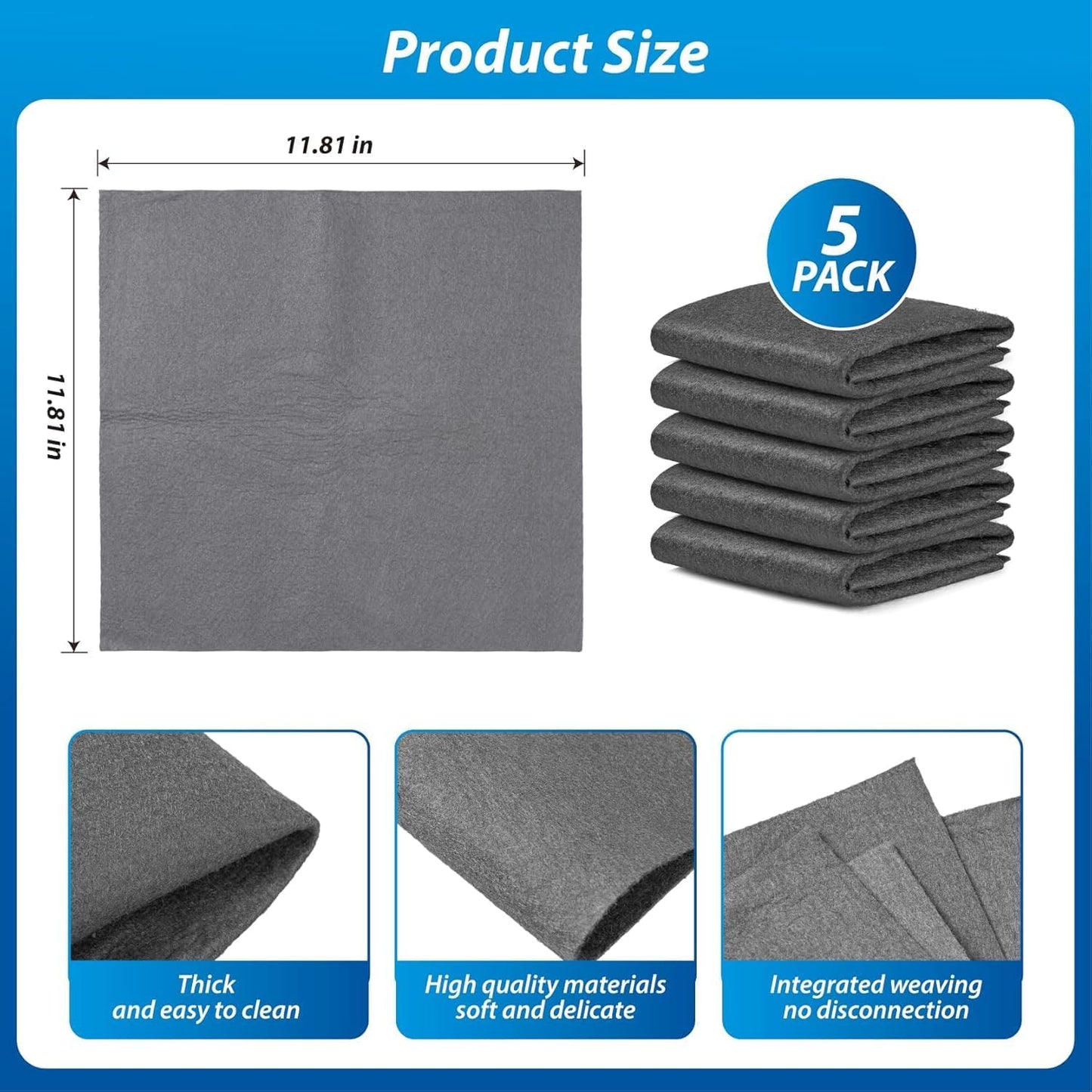 ProWipesy™ 5+2 magic cloth FREE 2 Cervic brush | Ultra Clean Kitchen & All Messy Surfaces
