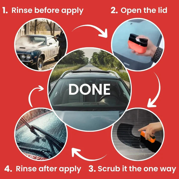 Instant Clear Car Glass Cleaner (Buy 1 Get 1 FREE 🔥 Xmas Offer )
