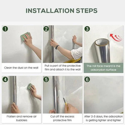 Self-Adhesive Transparent Electrostatic Wall Protection Film | 60X200 Big Size | Buy 1 Get 1 FREE