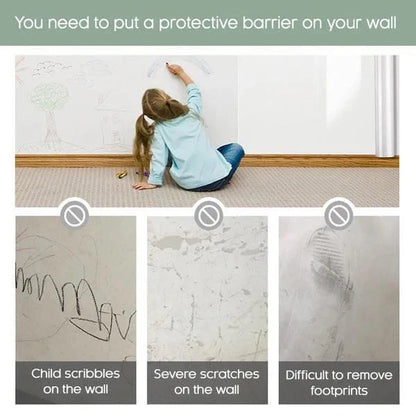 Self-Adhesive Transparent Electrostatic Wall Protection Film | 60X200 Big Size | Buy 1 Get 1 FREE