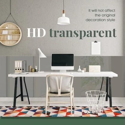Self-Adhesive Transparent Electrostatic Wall Protection Film | 60X200 Big Size | Buy 1 Get 1 FREE