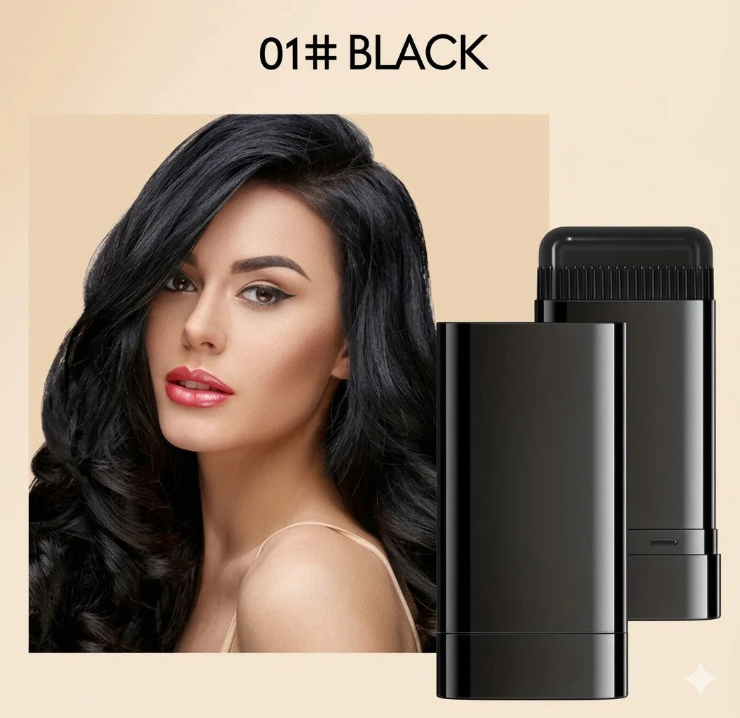 MaxLuk™ 2 in 1 Water And Sweat Proof Hair Comb Dye for Men & Women | Instant Touch-Up for Fuller, Denser Look  - Buy 1 Get 1 FREE