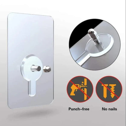 Self Adhesive Heavy Duty Hooks | 20+ 20 Hooks Pack