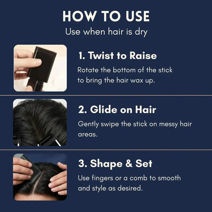 MaxLuk™ 2 in 1 Water And Sweat Proof Hair Comb Dye for Men & Women | Instant Touch-Up for Fuller, Denser Look  - Buy 1 Get 1 FREE