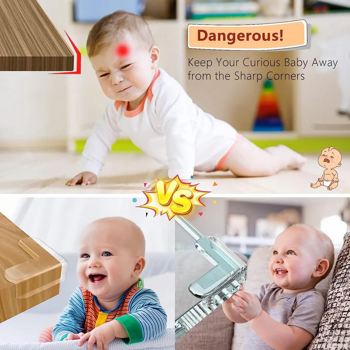 GuardEdges™ - Silicone Corner Protectors for Kids Safety | Baby Safe Guard